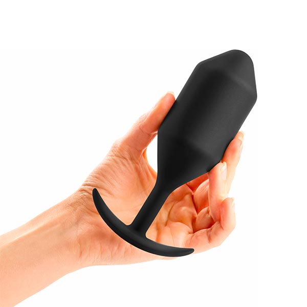 B-Vibe Snug Plug 5 – Black - dilatador - anal - plug - sex - sexshop - sweetshopchile - La mejor y más variada selección de juguetes sexuales del mercado