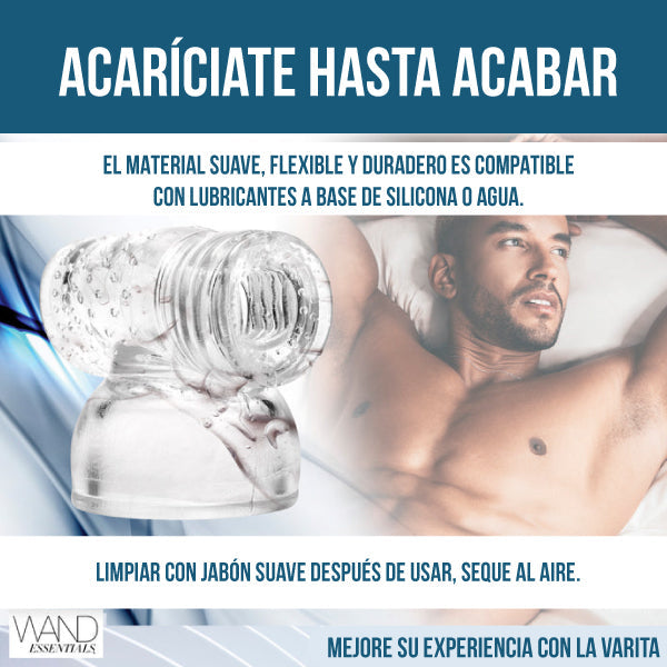 Accesorio Masturbador Colibri - Compatible con masajeador hitachi magic wand - sexshop