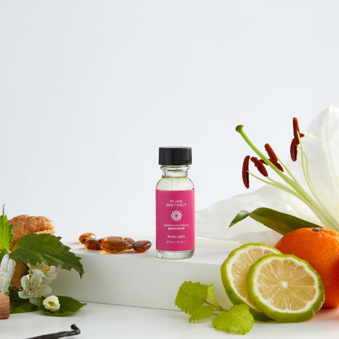 Aceite perfumado con feromona pure instinct para ella 15ml. - feromonas femeninas - feromonas para mujer - Perfume afrodisiaco - Perfume para seducir - perfume de feromonas - feromonas en aceite - aceites perfumados - sexshop Chile - envios discretos