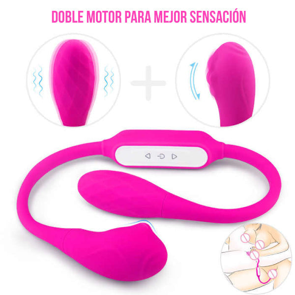 Vibrador Dual Kim - Dominación - Sumisión - Sexshop - Placer - BDSM - Fetiche - Fantasía - Erótico