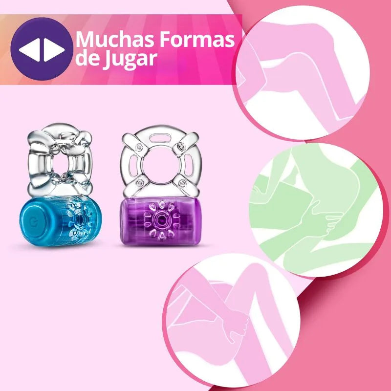 Anillo Vibrador One Night - Play With Me - Anillo para el pene - BL 30811 - Sex shop - dominame