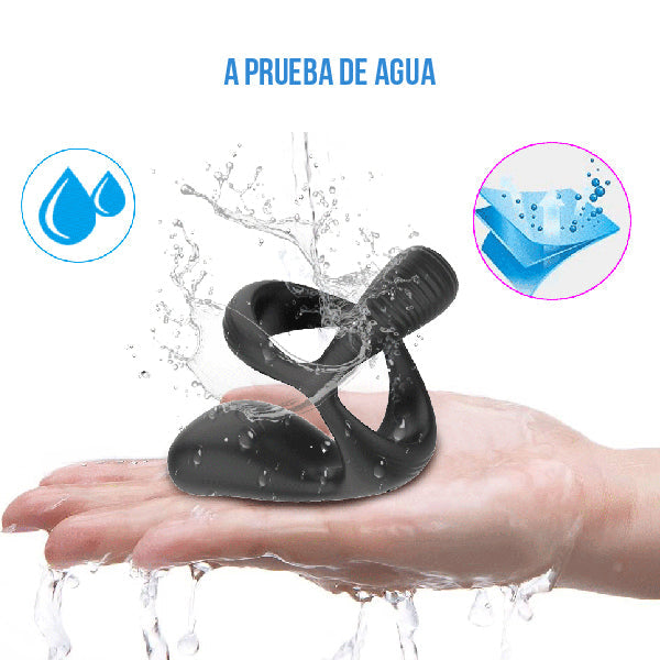 Anillo extremepulse - anillo vibrador - anillo para pene - anillo sexual - juguetes eroticos - juguetes sexuales- sexshop chile - vibrador con control