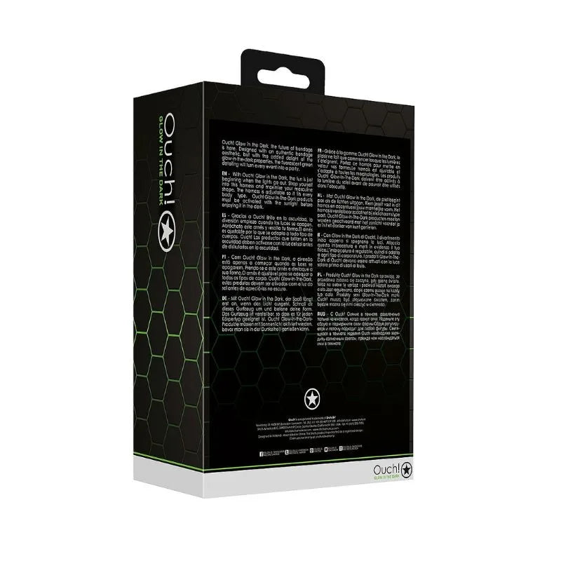 Arnes buckle glow in the dark de Ouch! - kynk - Bondage - Sexshop Dominame.cl