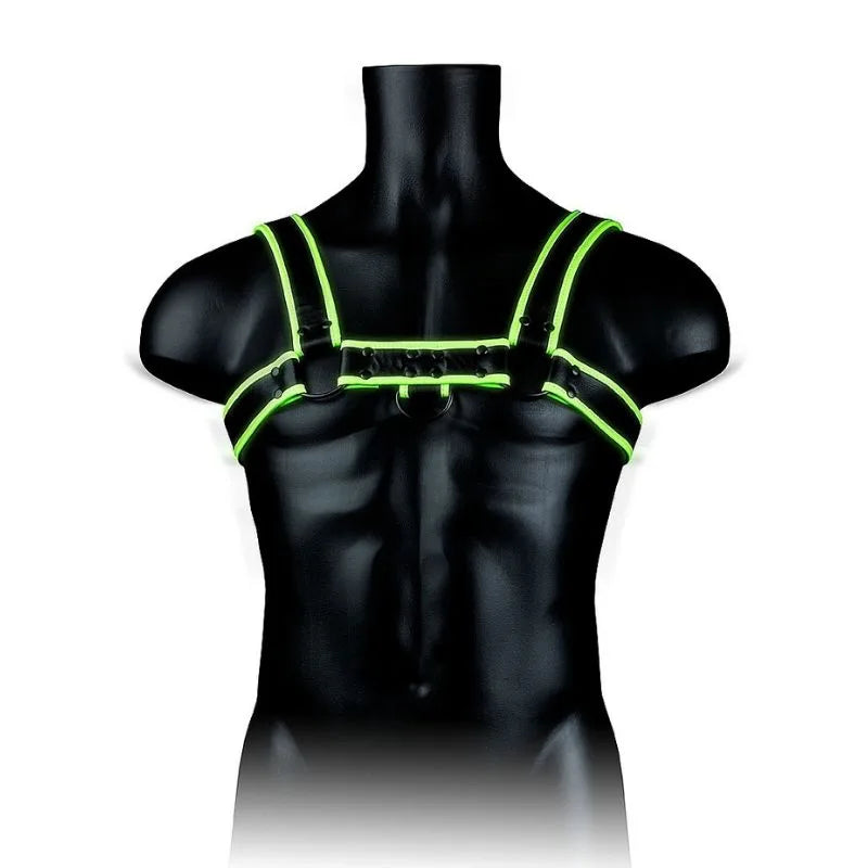 Arnes bulldog glow in the dark de Ouch! - kynk - Bondage - Sexshop Dominame.cl