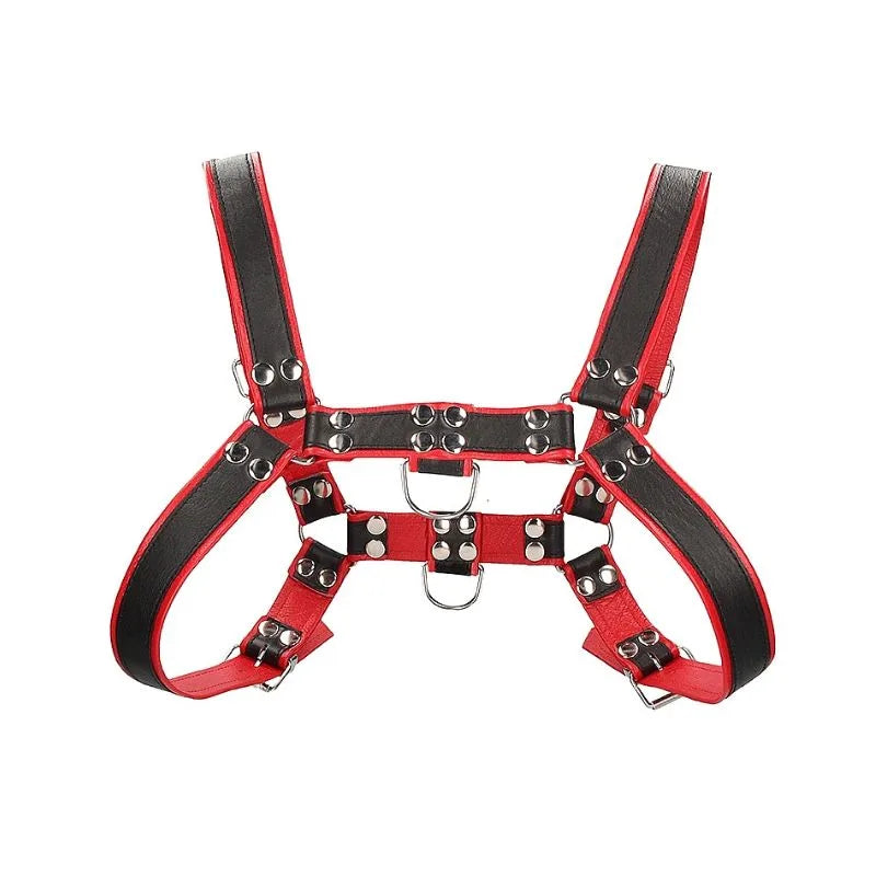 Arnes de pecho bulldog - rojo - de Ouch! - kynk - Bondage - Sexshop Dominame.cl