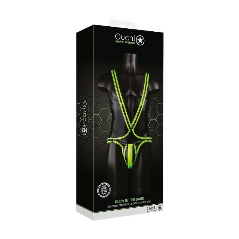 Arnes body - glow in the dark de Ouch! - kynk - Bondage - Sexshop - Dominame.cl