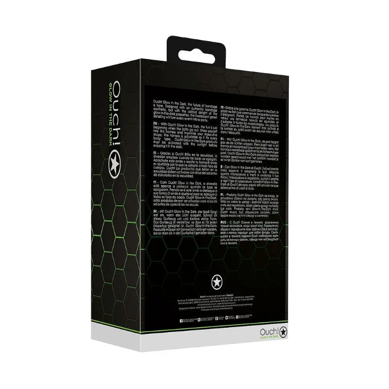 Arnes - glow in the dark de Ouch! - kynk - Bondage - Sexshop - Dominame.cl
