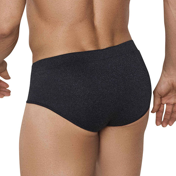 Aura Pipping Brief - Negro - Boxer corto hombre - Ropa interior masculina - lenceria para hombre