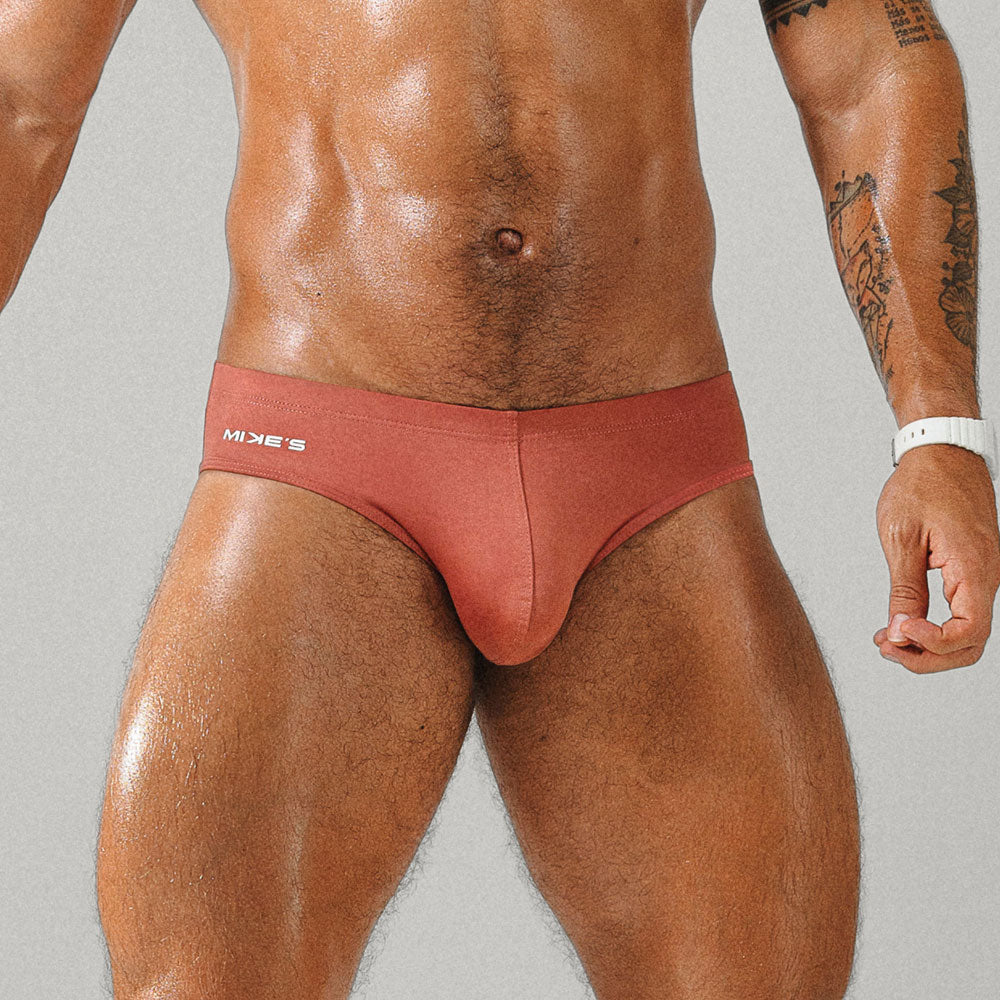 Bikini basic coral - slip - traje de baño - brief - zunga - ropa interior de hombre - ropa intima deportiva hombre - Sex shop Dominame.cl