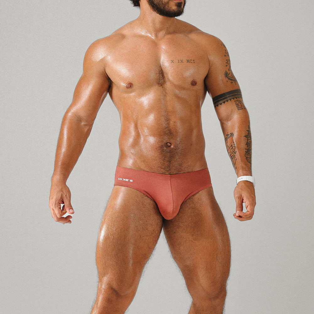 Bikini basic coral - slip - traje de baño - brief - zunga - ropa interior de hombre - ropa intima deportiva hombre - Sex shop Dominame.cl