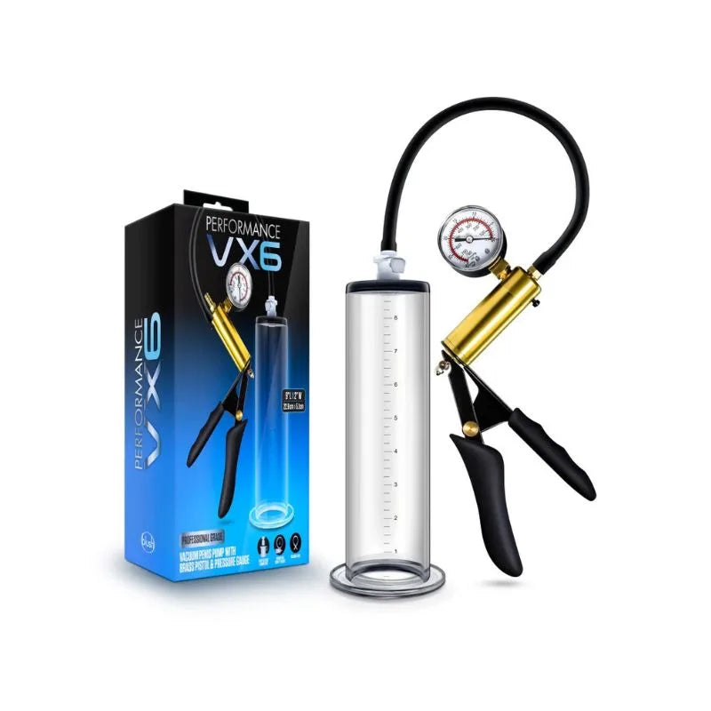 Bomba al Vacío Performance VX6 de Blushlove - bomba para erecciones de pene - BL-06301 - Sex shop dominame.cl