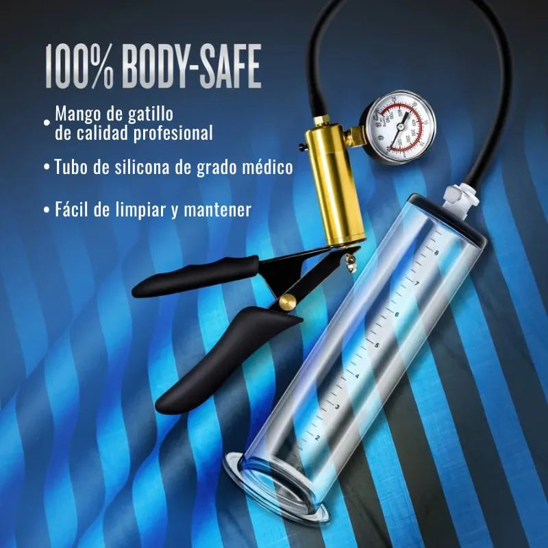 Bomba al Vacío Performance VX6 de Blushlove - bomba para erecciones de pene - BL-06301 - Sex shop dominame.cl