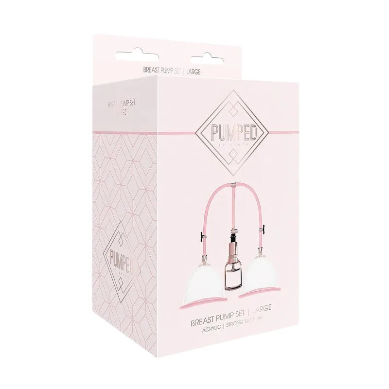 Bomba de pecho pumped de Ouch - estimulacion pezones - Sexshop Dominame.cl