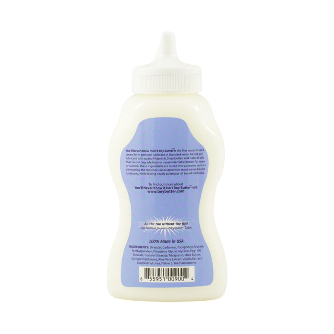 Boy Butter H20 Lubricante Base Agua - H2O Formula 266 ML. - Lubricantes Íntimos de Calidad Sexshop Dominame.cl