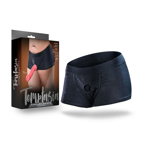 Brief Arnes - Temptasia - arnes para dildo - lenceria con arnes - sex shop - tienda erotica online