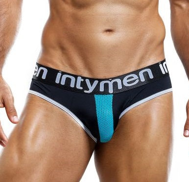 Brief White/Navy - Calzoncillo - lenceria para hombre - ropa interior masculina , trusa