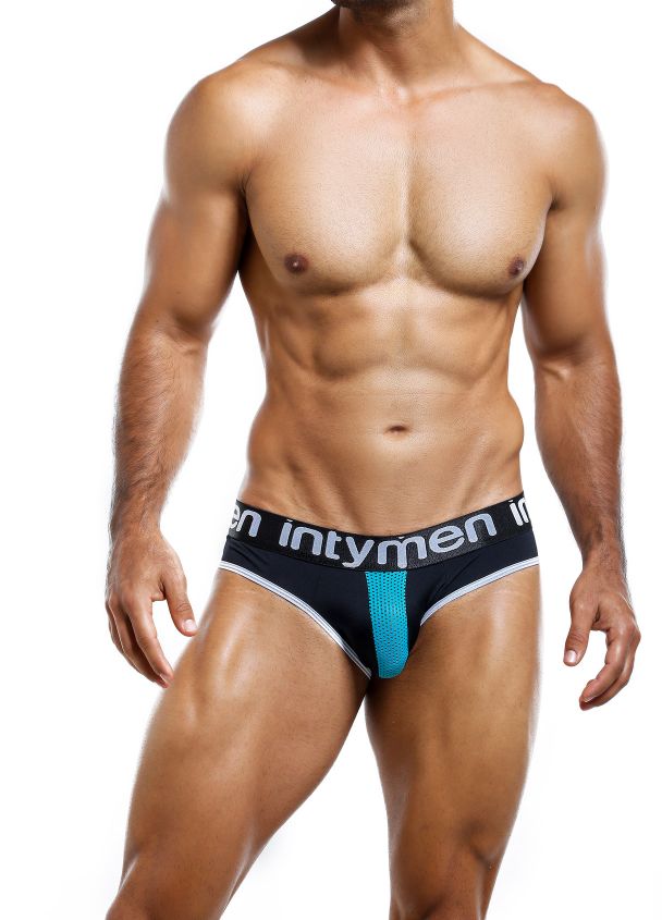 Brief White/Navy - Calzoncillo - lenceria para hombre - ropa interior masculina , trusa