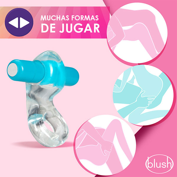 C-Ring Vibrante Delight - Anillo vibrante - anillos para pene - juguetes eroticos - juguetes sexuales para hombre - sex shop