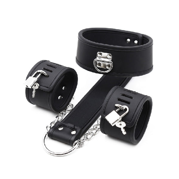 Collar de Sumisión con Broche - Sexshop - Fantasía - Juegos - Disfraz - Sexy - Erótico - Placer