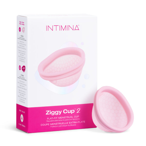 Copa Menstrual Extra-Plana - Ziggy Cup 2 de Intimina - copa menstrual precio - Salud intima
