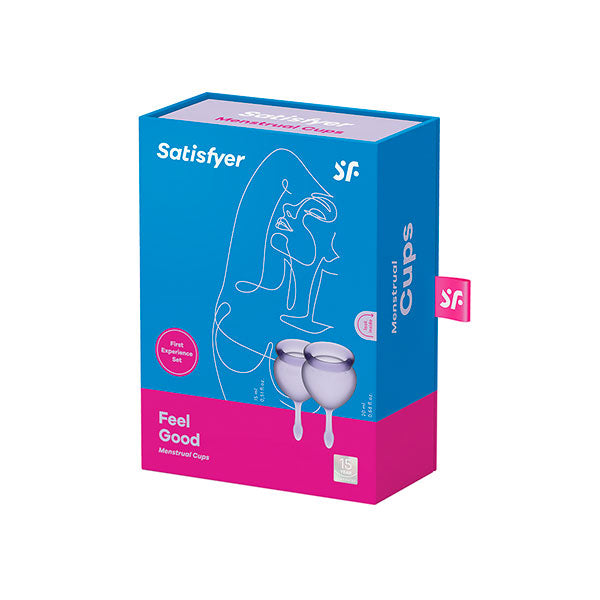 Copa Menstrual Sentirse Bien - Lila Satisfyer - la sexualidad con sentidos; juega, explora, disfruta y descubre el lenguaje de tu cuerpo y piel - Sweetshopchile.cl