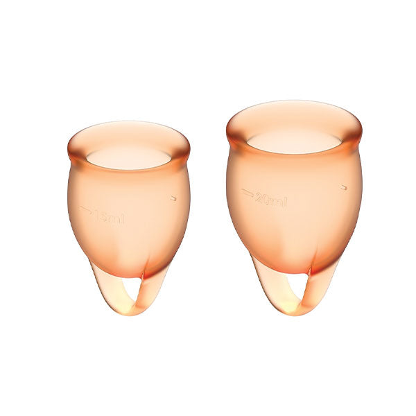 Copa Menstrual Siéntete Segura - Lila - Satisfayer - Descubre un Mundo de Sensaciones, descubre un Universo de Placer - Envíos rápidos y discretos a todo Chile