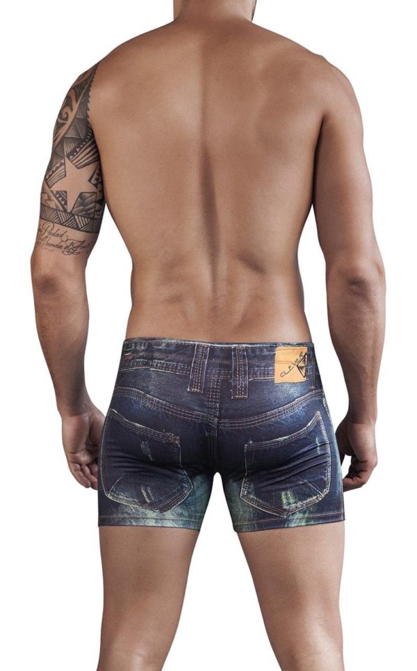 Denim Jean Boxer Blue - Clever - Ropa interior sexy para hombre - lenceria masculina - boxer - calzoncillo