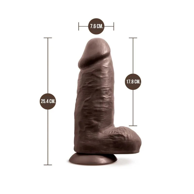 Dildo - au naturel - blush - consolador - dildo realista - chub - sexshop - dominame - BL15496