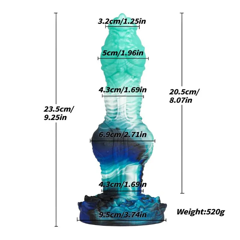 Dildo Dagon - Dildos alien - Juguete sexual de Dominamecl - Sex shop de Chile