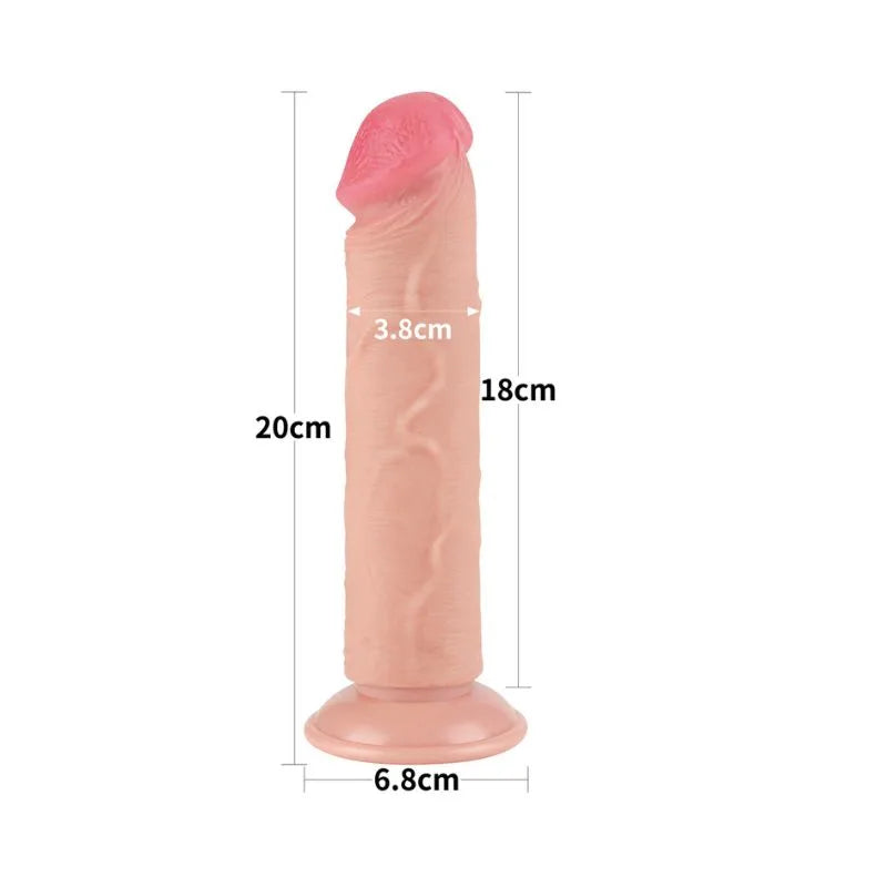 Dildo - consolador - dildo realista - lovetoy - sexshop - dominame - LV317206