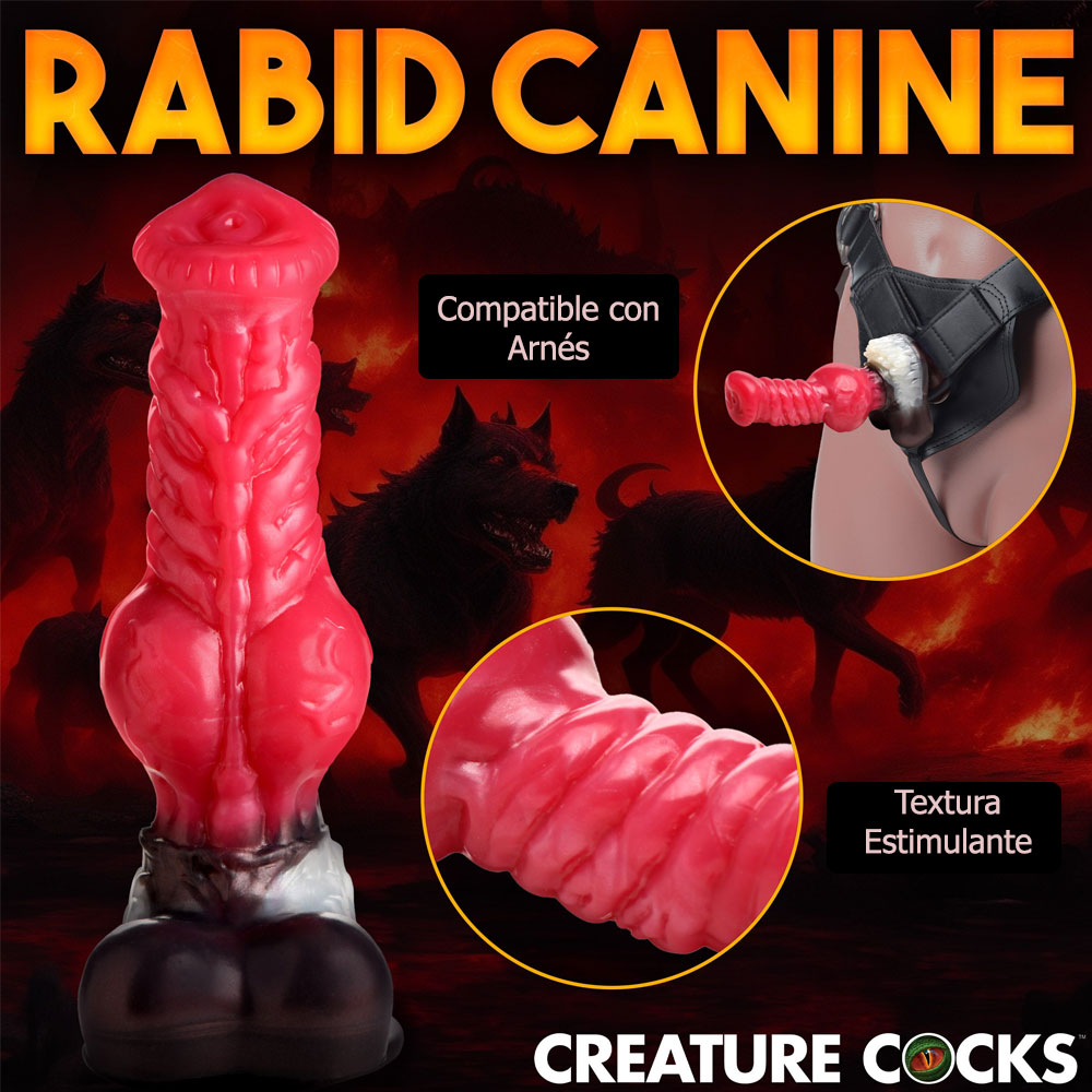 Dildo Fantasia Cujo Canine - Creature Cocks - XR BRAND - Productos para adultos Chile