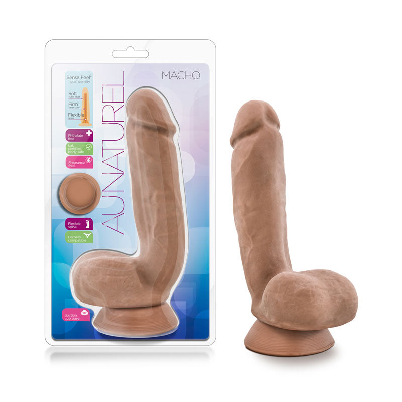 Dildo Macho de Au Naturel - dildo realista - juguetes sexuales - consolador realista - dildo con ventosa - tienda erotica - sex shop