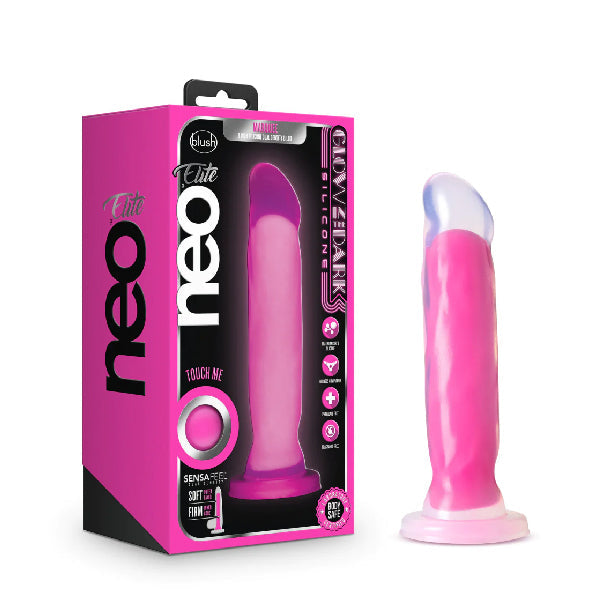 Dildo Marquee - Neo Glow in the Dark - dildo brillante - dido no falico - consolador no falico - juguete sexual - juguetes para adulto - tienda erotica