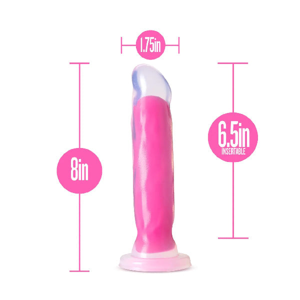 Dildo Marquee - Neo Glow in the Dark - dildo brillante - dido no falico - consolador no falico - juguete sexual - juguetes para adulto - tienda erotica