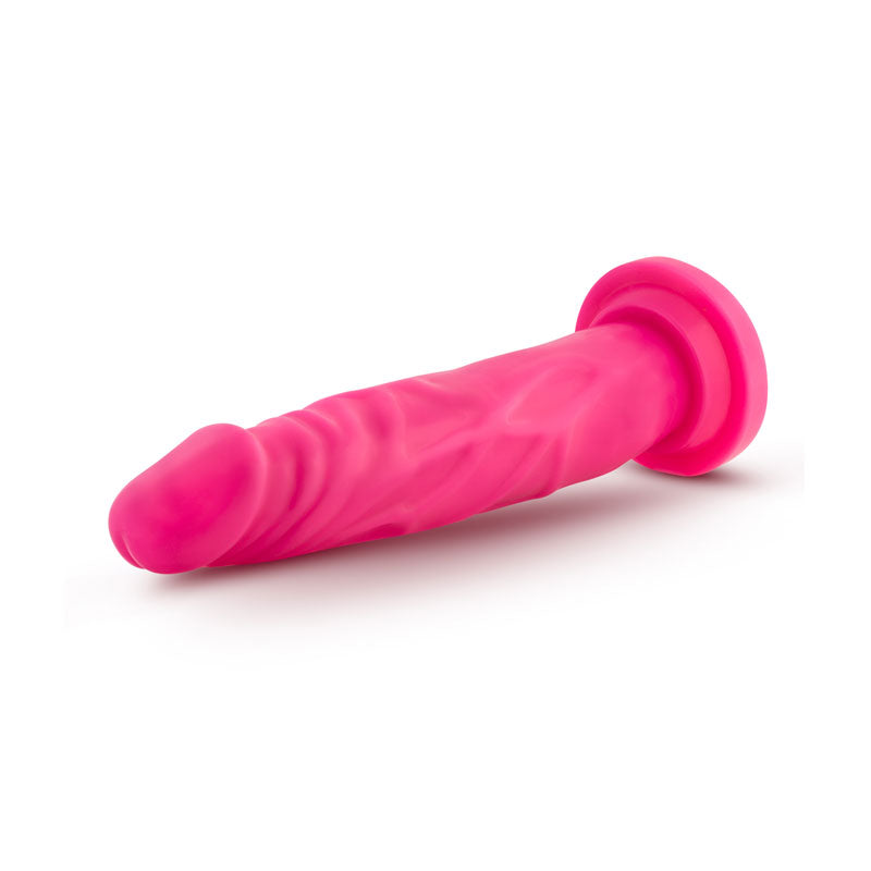 Dildo Neon Pink 19 Cm. - dildo realista - consoladores - juguetes sexuales - tiendas eroticas - -sexy shop - paquetes discretos