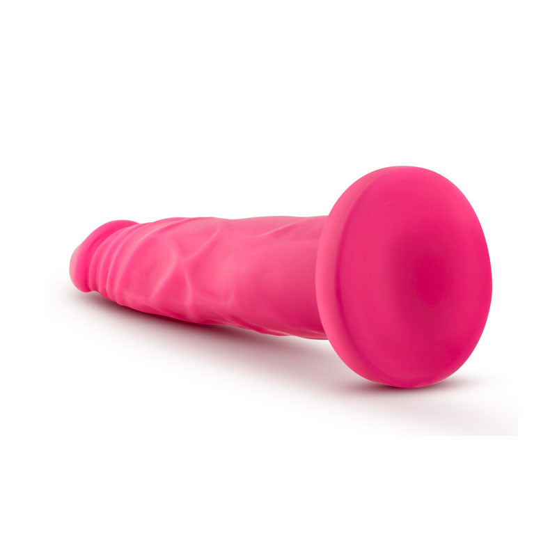 Dildo Neon Pink 19 Cm. - dildo realista - consoladores - juguetes sexuales - tiendas eroticas - -sexy shop - paquetes discretos