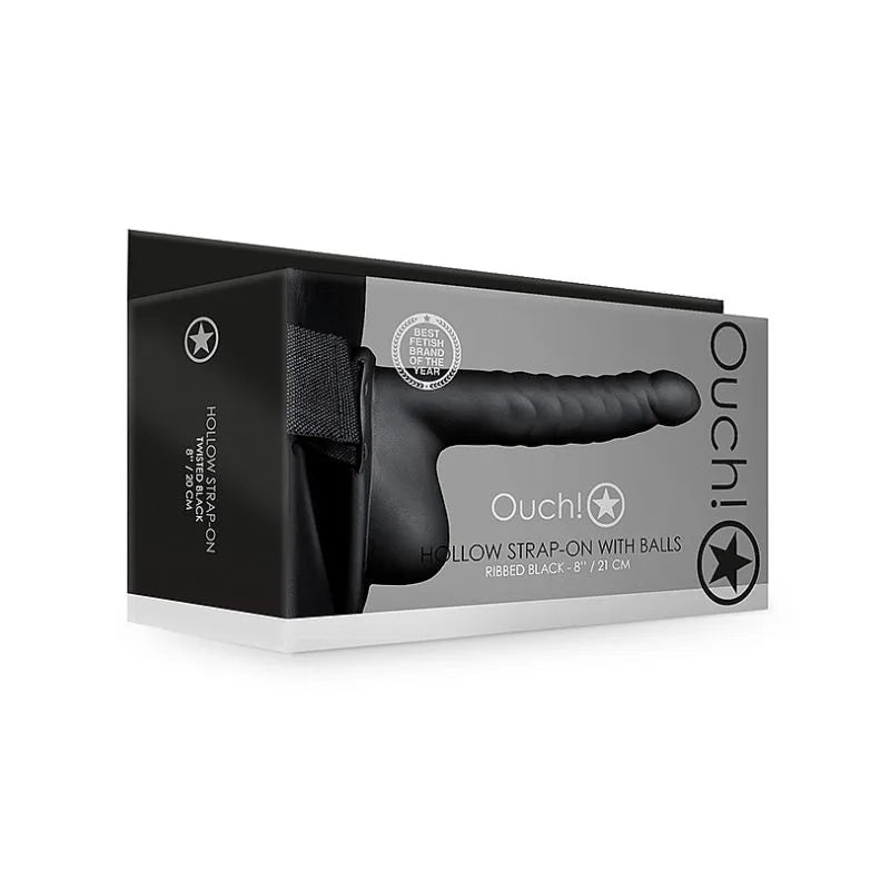Funda Hollow Balls de Ouch - arnes para pene - Sexshop Dominame.cl