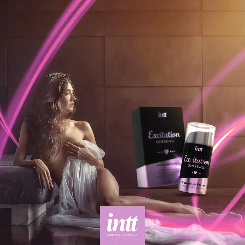 Gel Excitacion - Ginseng- cosmetica erotica - intt- aumenta libido- sexshop - dominame