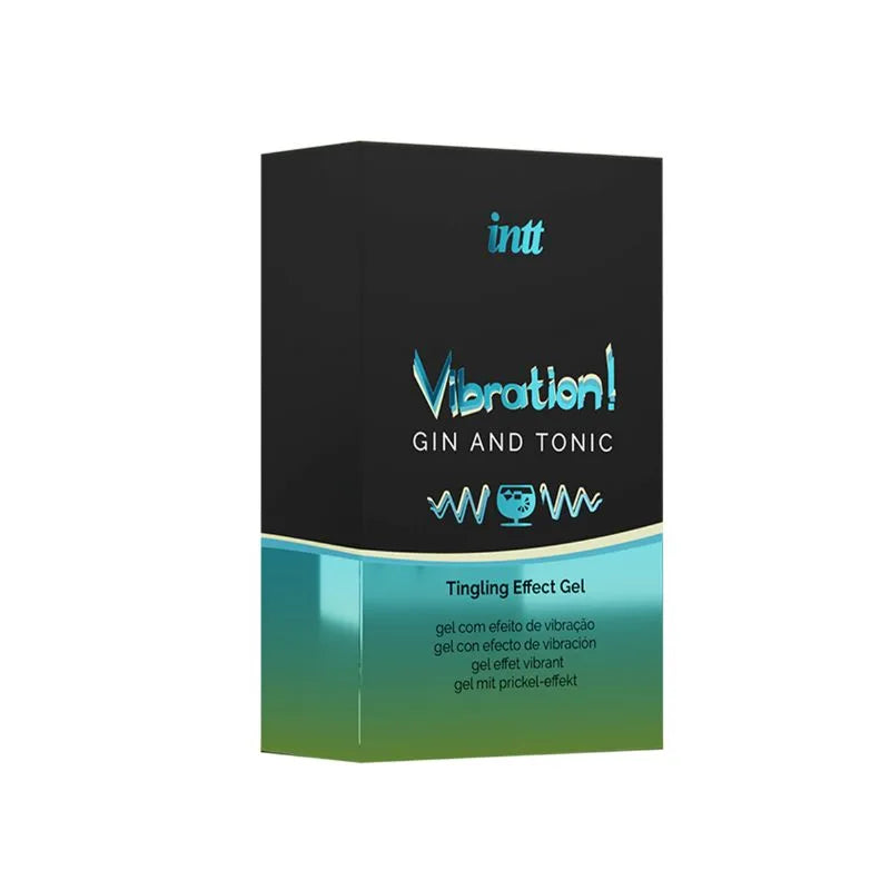 Gel - Vibrador - GinTonic - inttcosmetics - intt - cosmetica - sexshop - dominame