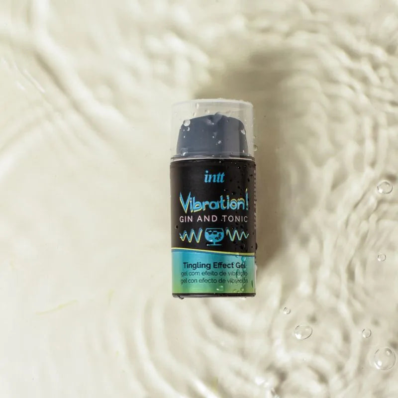 Gel - Vibrador - GinTonic - inttcosmetics - intt - cosmetica - sexshop - dominame