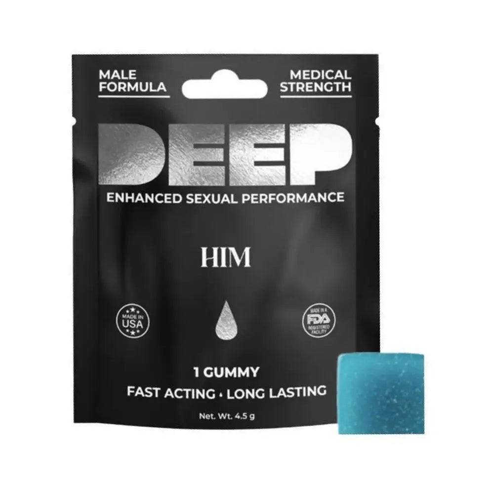 Gomita deep - para ellos - deseo sexual - afrodisiaco natural - sube el deseo - mas ganas - libido baja - sube la libido - potencia el deseo - gomita dulce - comestible - suplemento sexual - potenciador - sexshop - sexual - sexyshop - tienda sexual - dominame