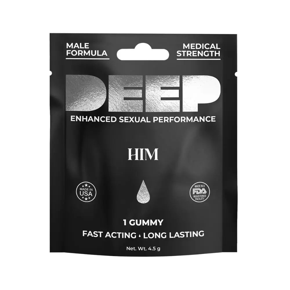Gomita deep - para ellos - deseo sexual - afrodisiaco natural - sube el deseo - mas ganas - libido baja - sube la libido - potencia el deseo - gomita dulce - comestible - suplemento sexual - potenciador - sexshop - sexual - sexyshop - tienda sexual - dominame