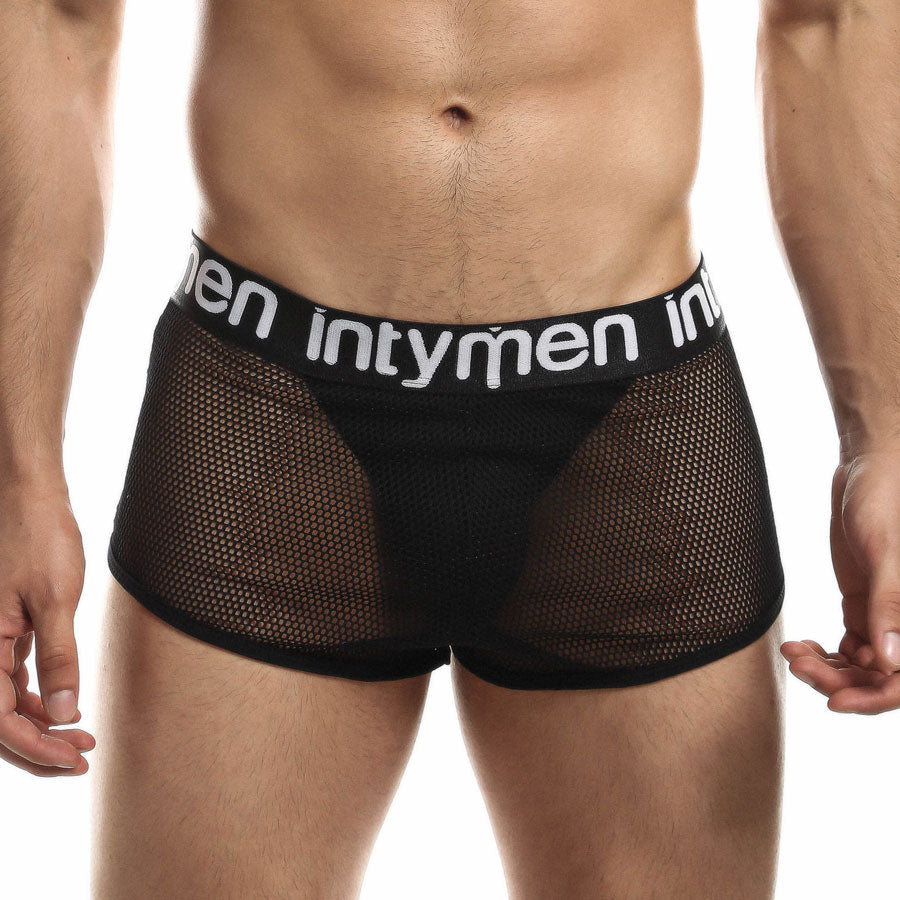 Jock Mesh Cover - Black - jockstarp - suspensorio - malla - lencerias sexy hombre - ropa interior masculina