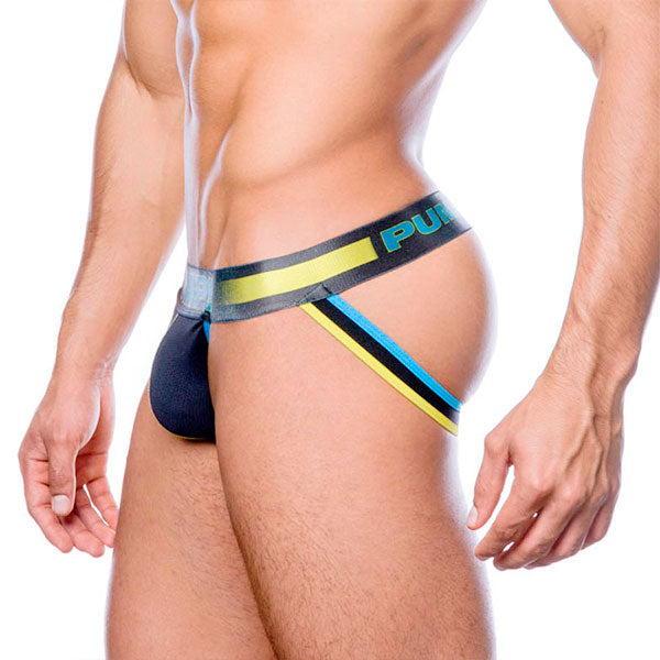Jockstrap Play Yellow - Pump Underwear - Venta Online de Ropa Interior para Hombre - Sexshop