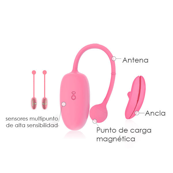 Kegel coach - bolita kegel con app - ejercicios kegel - ejercicios pelvicos - juguetes sexuales con app - juguetes eroticos - sexshop - tienda online online