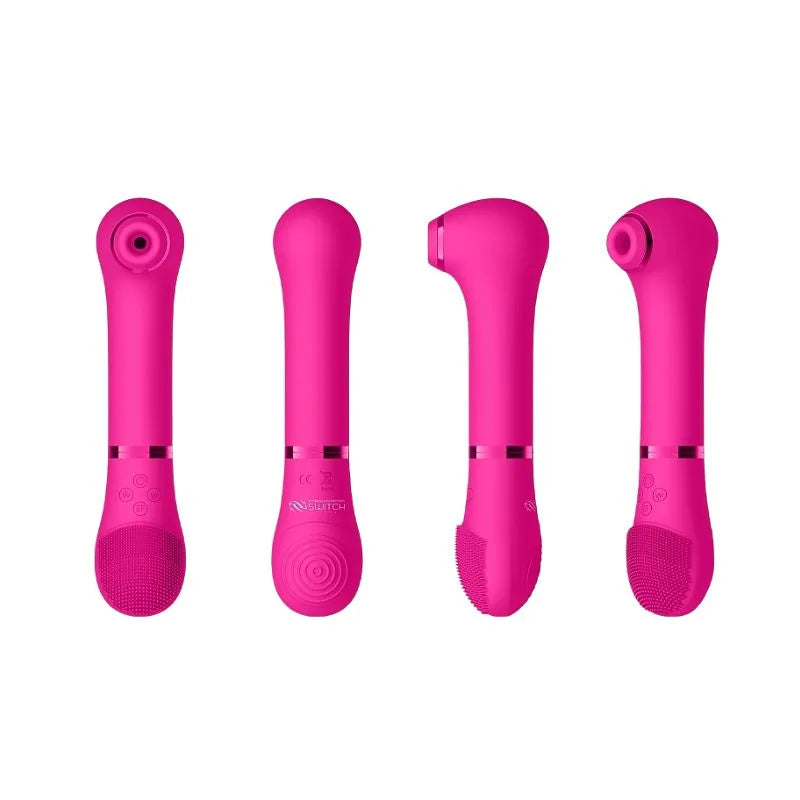 Kit vibrante 5 placeres de Ouch - masajeador - succionador - punto g- Sexshop Dominame.cl