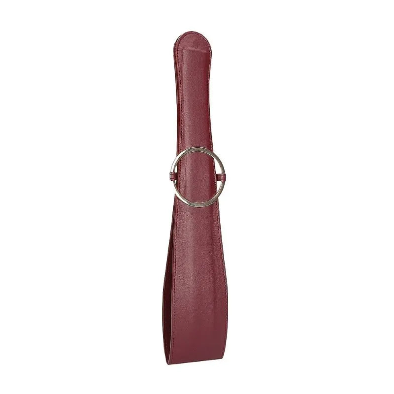 Latigo tipo Cinturon Halo - Burgundy de Ouch! - Belt Flogger - Bondage - Sexshop Dominamecl