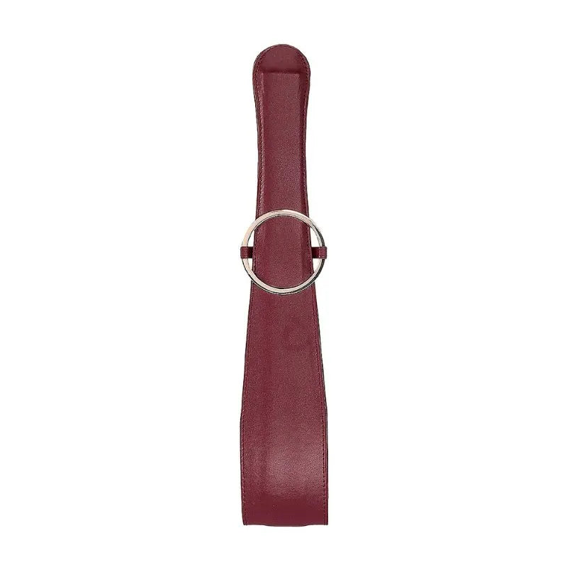 Latigo tipo Cinturon Halo - Burgundy de Ouch! - Belt Flogger - Bondage - Sexshop Dominamecl