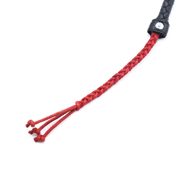 Látigo de Punta Trenzada - Sexshop - Fantasía - Juegos - Disfraz - Sexy - Erótico - Placer - bdsm - cuerina - sumisión - dominación