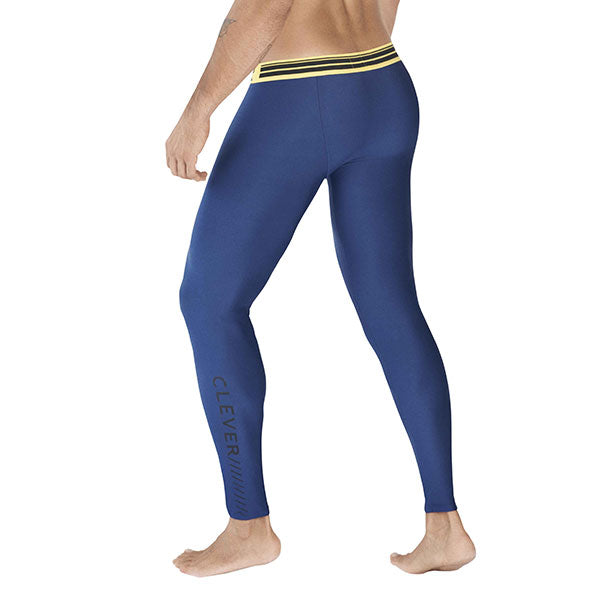 Licra Ideal Long - Azul - primera capa masculina - ropa interior - calzas deportivas para hombre